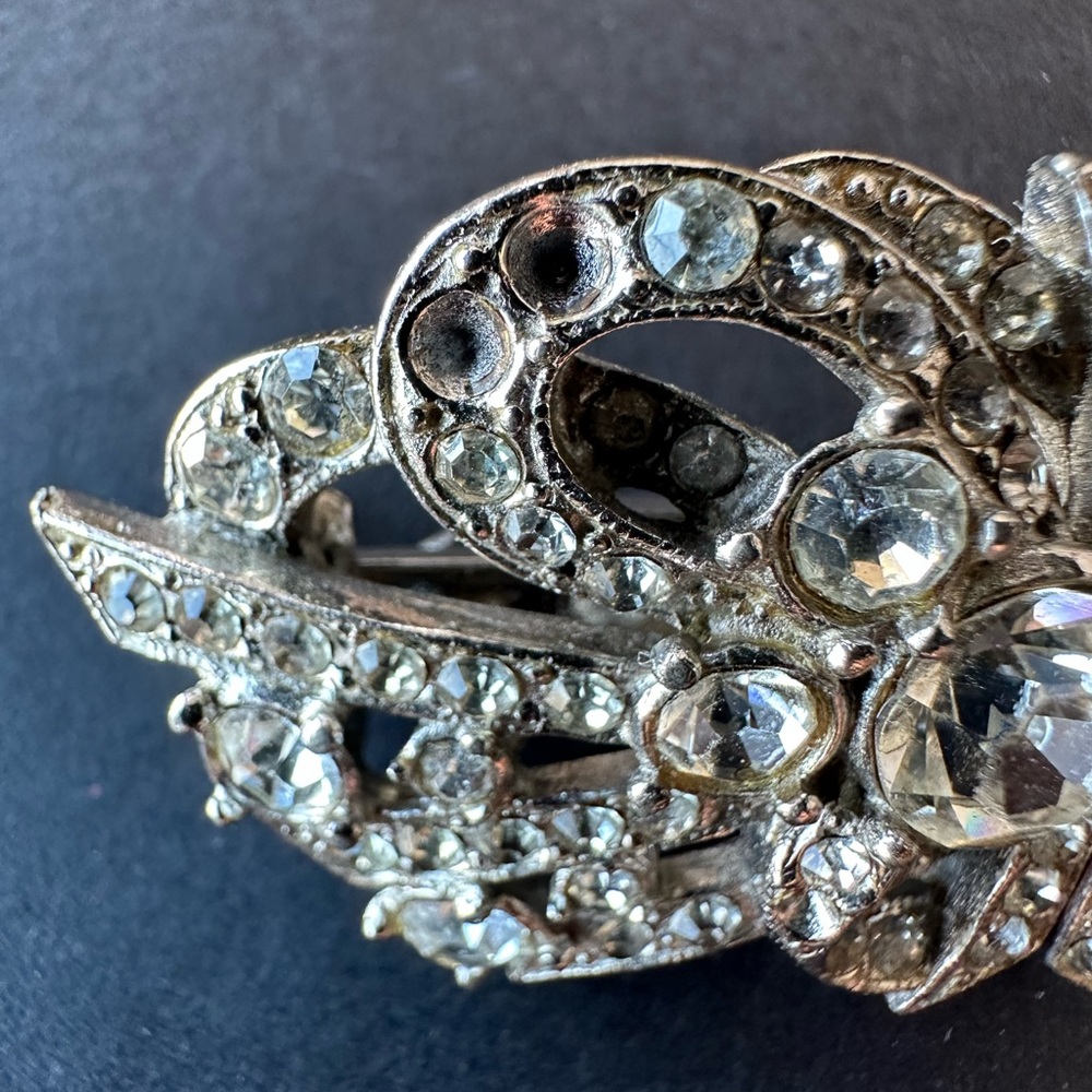 Art Deco Duette-Style Brooch 1940’s - Picture 5 of 7